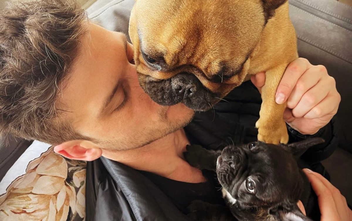 Nic Pletts enjoying some downtime at home